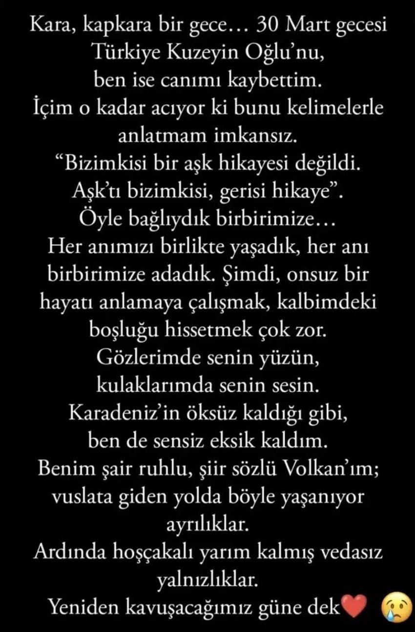 Volkan Konak'ın eşi Selma Konak'tan yürek burkan paylaşım!