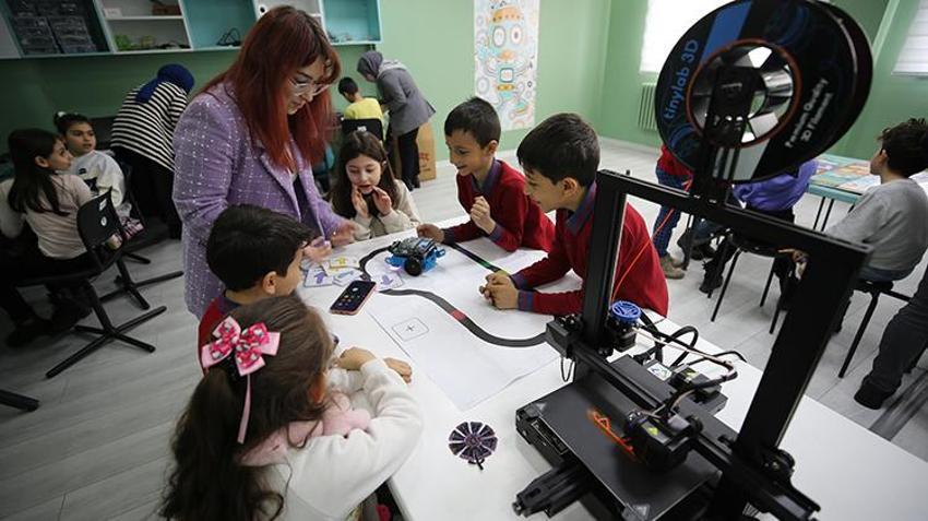 Muşlu öğrenciler robotik kodlama atölyesinde hayallerini gerçekleştiriyor: Düşün, tasarla ve üret