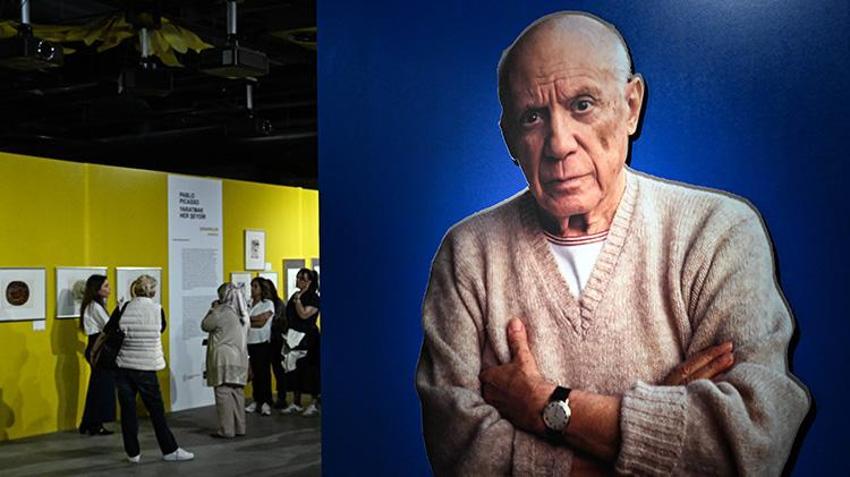 Pablo Picasso Adana Portakal Çiçeği Karnavalı'nda! Sanat severler akın ediyor