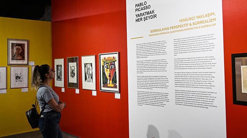 Pablo Picasso Adana Portakal Çiçeği Karnavalı'nda! Sanat severler akın ediyor