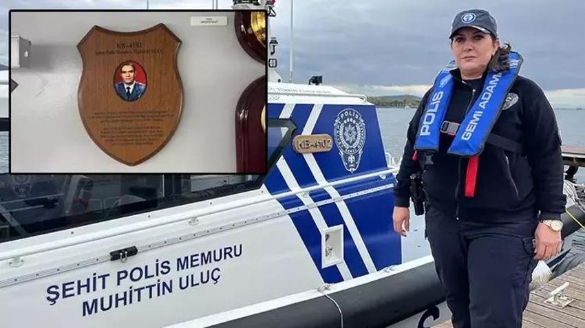 Şehit babasının adını taşıyan botta nöbet tutacak! 