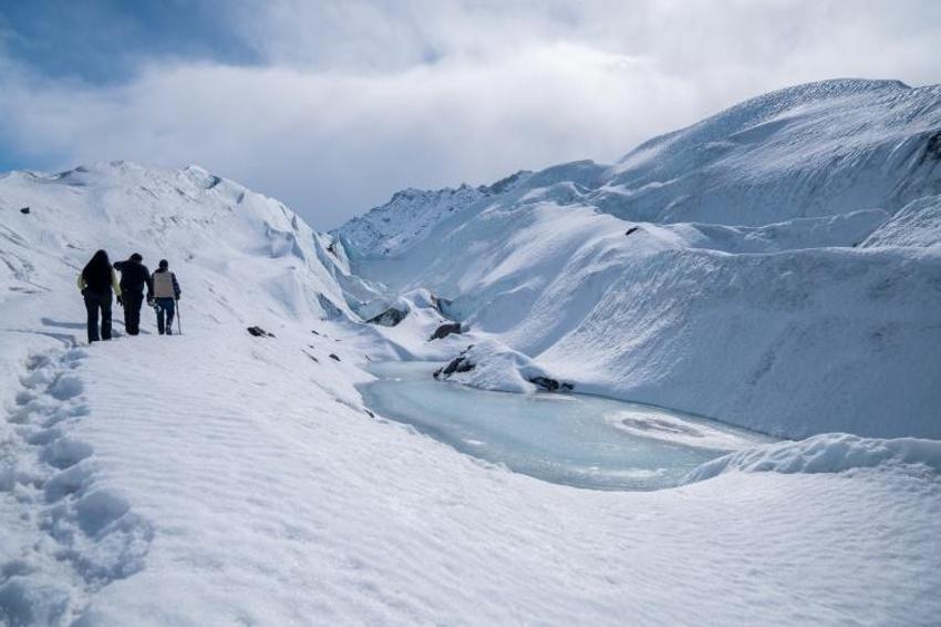 Türk fotoğrafçı Alaska'da Matanuska Buzulu'nu görüntüledi