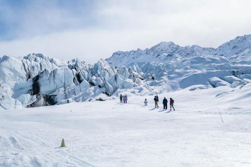 Türk fotoğrafçı Alaska'da Matanuska Buzulu'nu görüntüledi