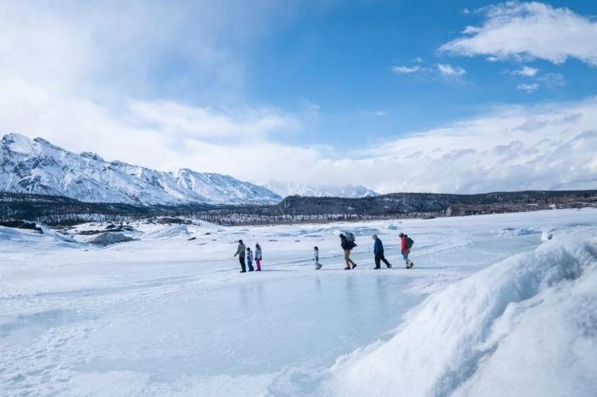 Türk fotoğrafçı Alaska'da Matanuska Buzulu'nu görüntüledi