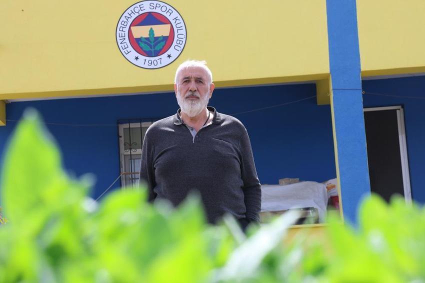 Evini tuttuğu takımın renklerine boyadı! 'En büyük hayalim Fenerbahçe'yi evimde ağırlamak'