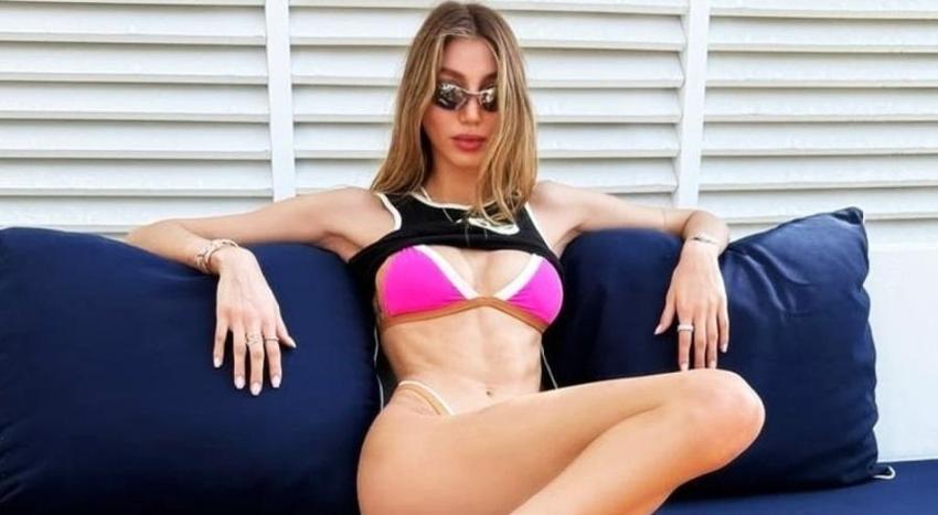 Şevval Şahin Dubai'den paylaştı! Bikinili pozlarına yorum yağdı