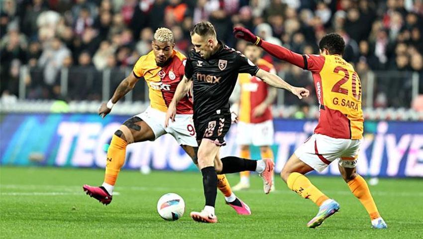 Samsunspor Galatasaray maçında 3 puan 2 golle geldi!