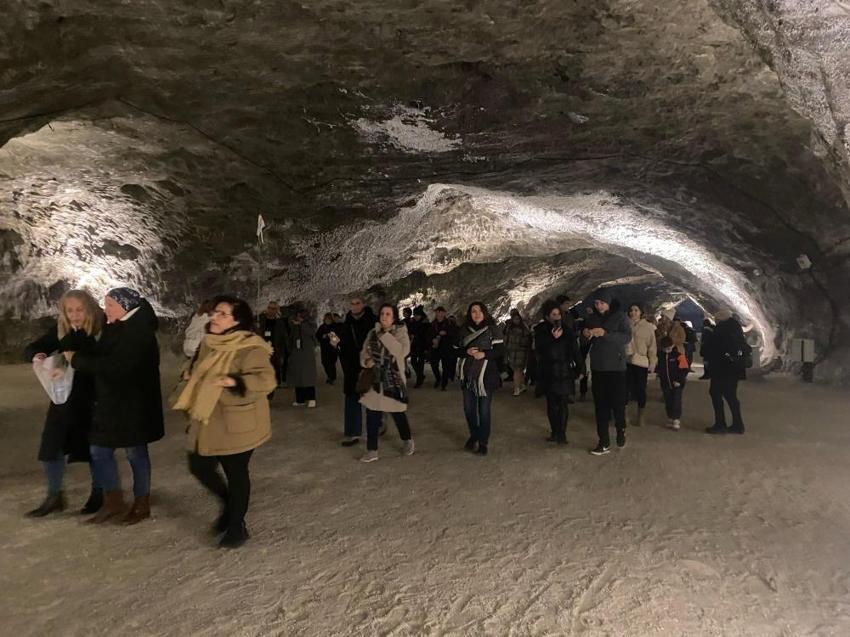 90 yıl sonra başladı! Turistik Tuz Ekspresi yolcuları Çankırı'da doyasıya eğlendi