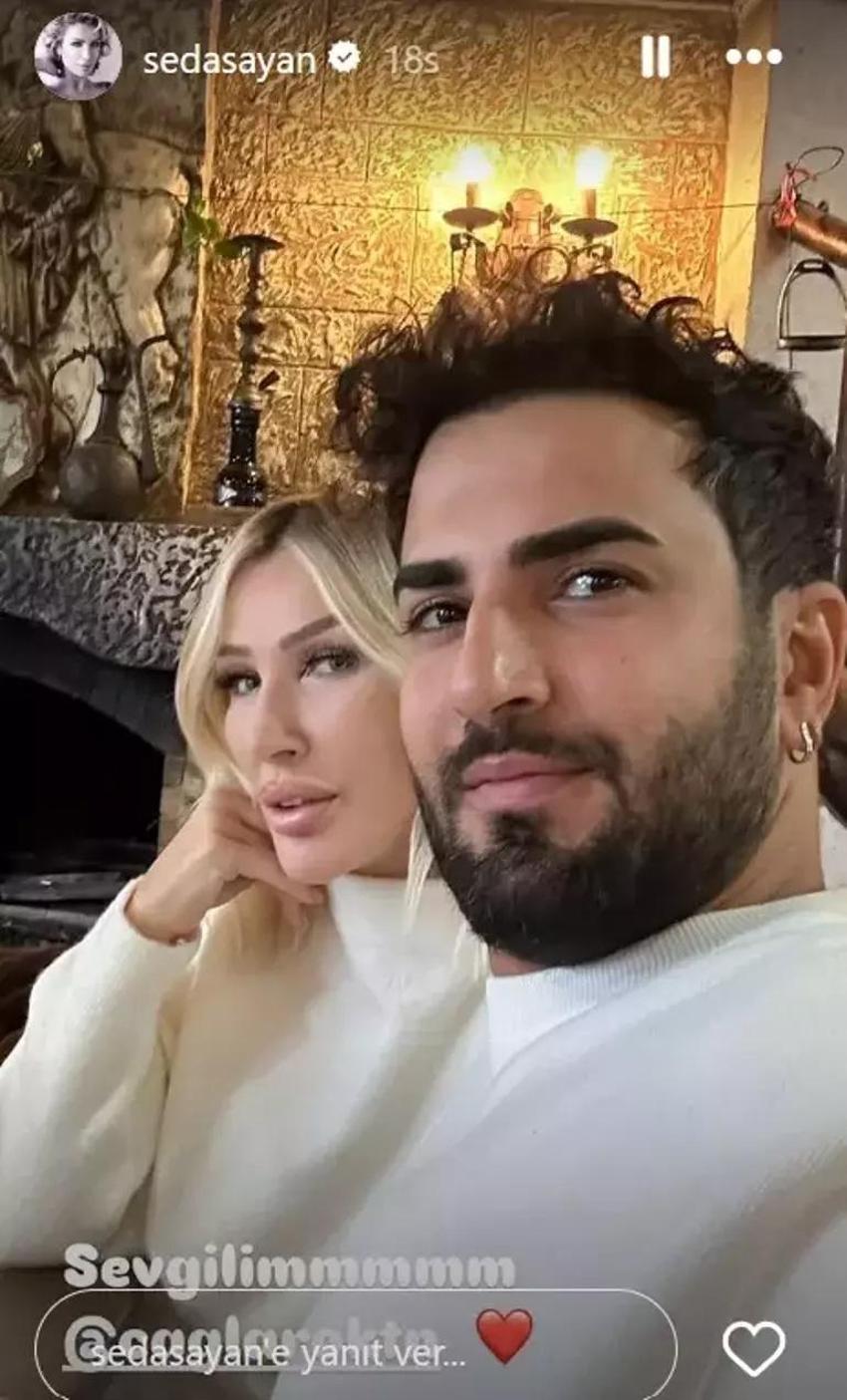 Seda Sayan sosyal medyayı Çağlar Ökten için kullanıyor! Paylaşmaya doyamadı