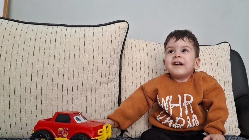 Depreme anne karnında yakalanan SMA'lı Mehmet Eren’in kampanyasında son 4 ay