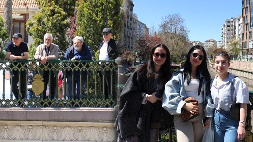Eskişehirliler film izler gibi izledi, turistler ise gözlerine inanamadı: 'Kepçe ve kamyonetlerle karşılaştık'