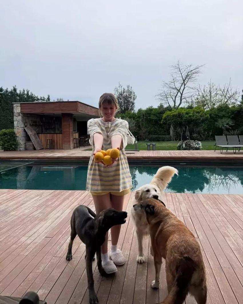 Gizem Karaca'dan hamilelik pozu! Anne olmak için gün sayıyor