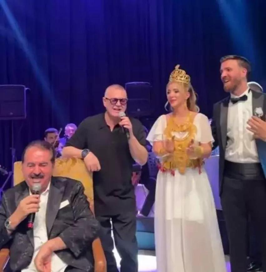 İbrahim Tatlıses geline takılan altınlara şaştı! Ünlü fenomen evlendi