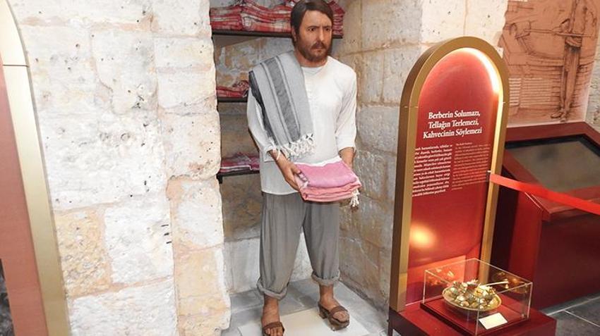 Gaziantep'te hamam kültürünü yansıtan Hamam Müzesi'ne yoğun ilgi! 'ilk kez görüyorum'