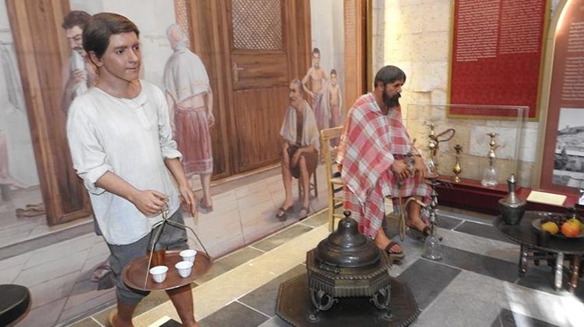 Gaziantep'te hamam kültürünü yansıtan Hamam Müzesi'ne yoğun ilgi! 'ilk kez görüyorum'