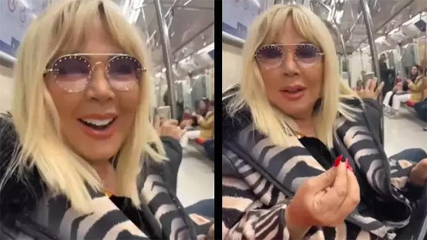 Ünlü isim İstanbul'da metroya bindi, görenler şaşkına döndü! Ben insan değil miyim?'