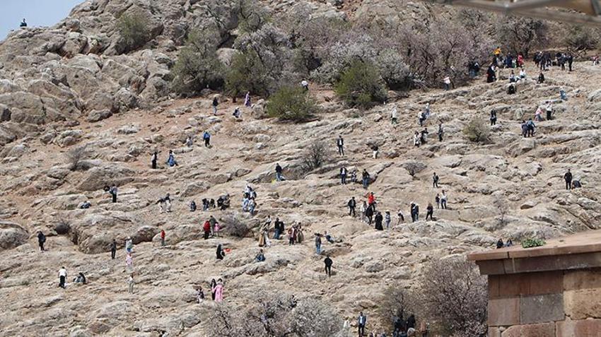 Cennetten bir köşe! Akdamar adası pembe beyaza büründü: 3. Badem Çiçeği Festivali başladı