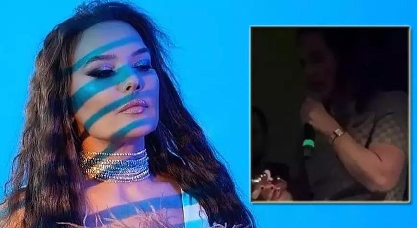 Demet Akalın sahnede sigara içenlere çıldırdı! Seyirciye büyük tepki