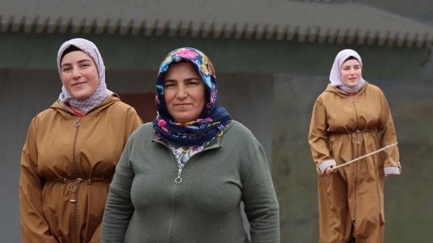 Anne kız el ele verdi, bu işe başladı! Yılda 9 buçuk ton üretim yaparak kazançlarına kazanç katıyorlar