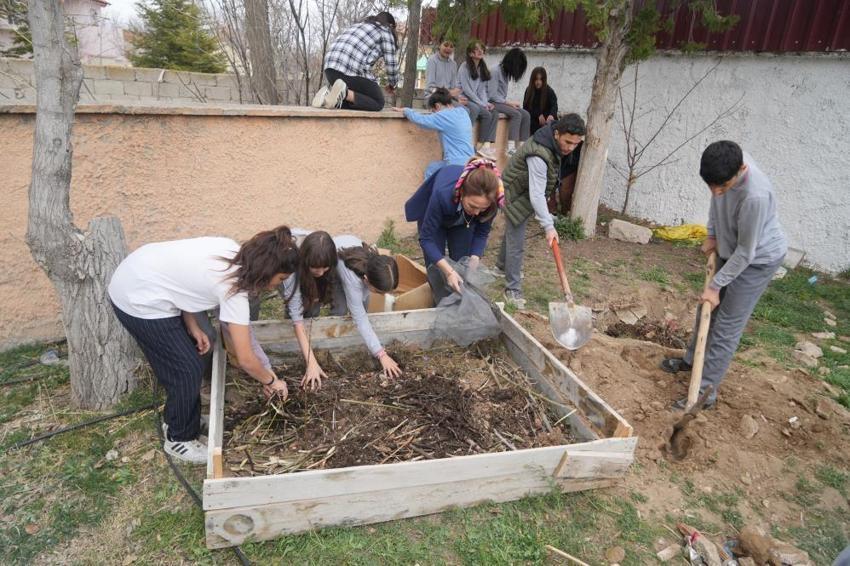 Niğde'deki okullarda iklim dostu proje! Okullarda uygulanıyor