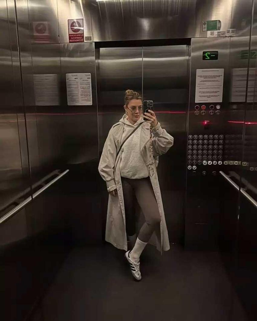 Anne olmak için gün sayıyor: Ege Kökenli'den hamilelik pozları
