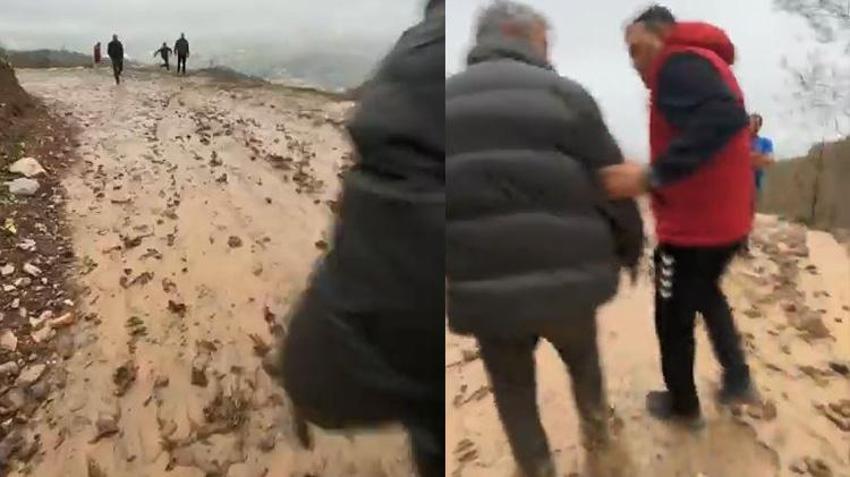 'Asırlardır böyle bir şey yaşamadık' Trabzon'u heyelan vurdu, toprak su gibi aktı