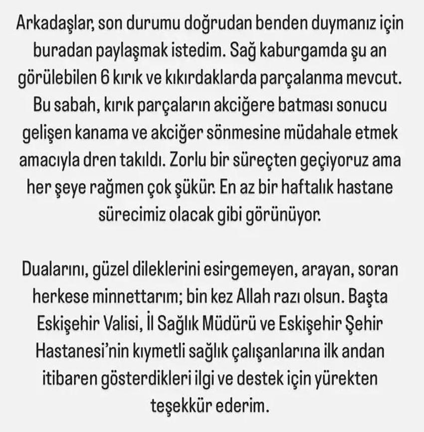 Gülsüm Ali, Berk Atan'ın son durumunu açıkladı!
