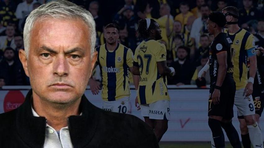 Oğuz Aydın, Yusuf Akçiçek, İsmail Yüksek, İrfan Can Kahveci resmen yabancı kaldılar! Mourinho cezayı kesti