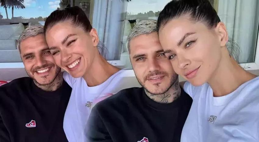 Icardi Wanda ile verdiği pozu bu kez sevgilisi China Suarez ile verdi!