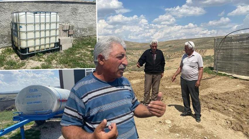 Ankara'nın gözlerden uzak susuz köyü! Yaşayan kimse kalmadı: 'Eski zamandaki gibi atla eşekle su taşıyoruz'