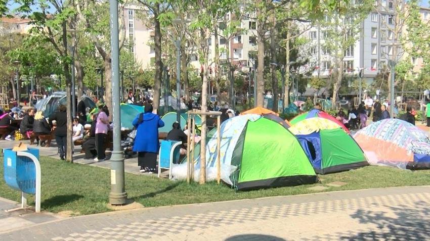 Silivri depreminin etkisini İstanbullular atlatamadı! 3 gündür çadırda kalıyorlar...