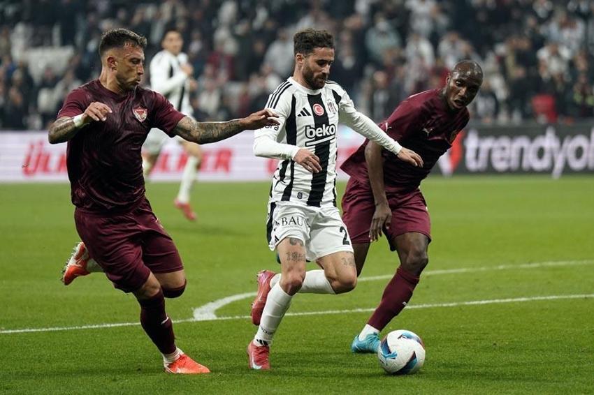 Beşiktaş Hatayspor maçında 6 gol 2 penaltı! Kara Kartal' Avrupa için kritik galibiyet