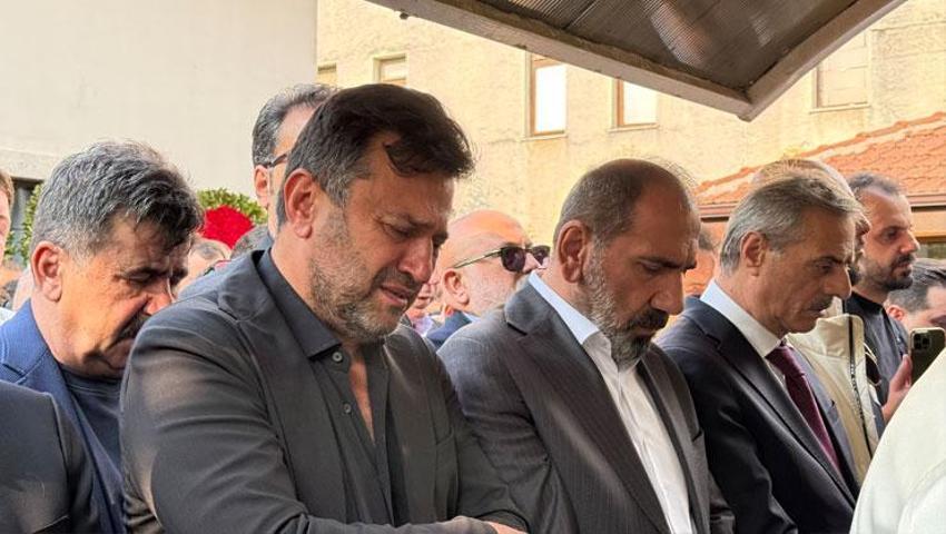 Bülent Uygun'un kızı Almina Tude Uygun gözyaşları içerisinde son yolculuğuna uğurladı