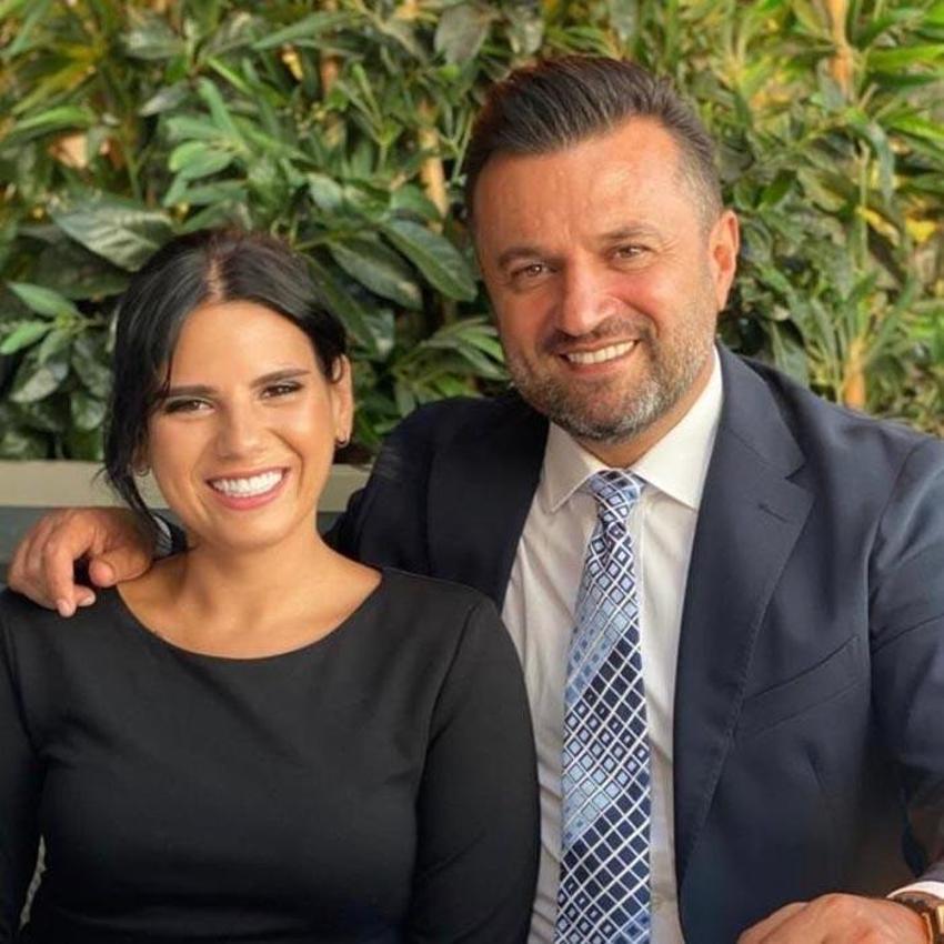 Bülent Uygun'un kızı Almina Tude Uygun gözyaşları içerisinde son yolculuğuna uğurladı