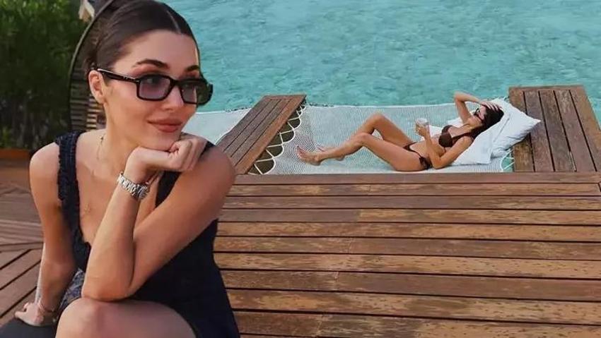Hande Erçel'den yaz modası! Sezonu bu fotoğrafla açtı