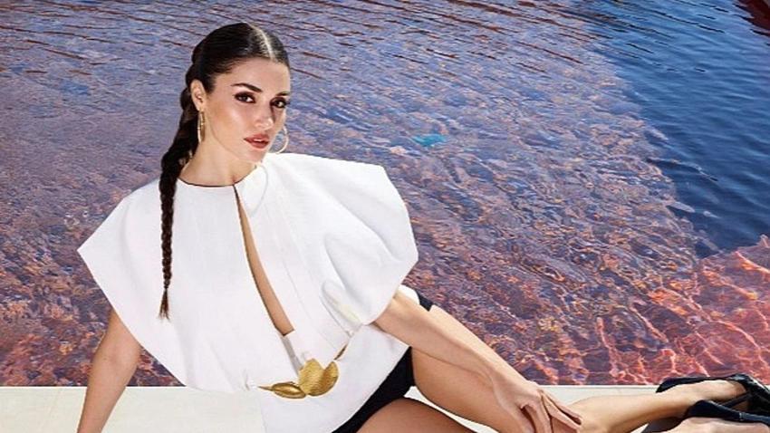 Hande Erçel'den yaz modası! Sezonu bu fotoğrafla açtı