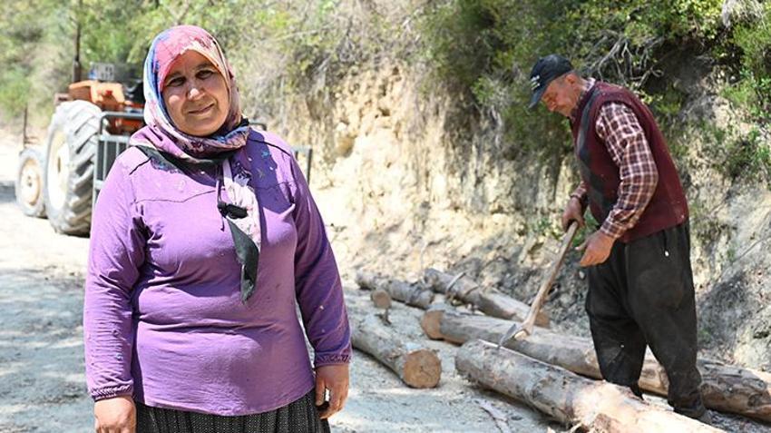 Ekmeklerini ormandan çıkarıyorlar! Osmaniyeli karı koca yıllardan beri bu işi yapıyor