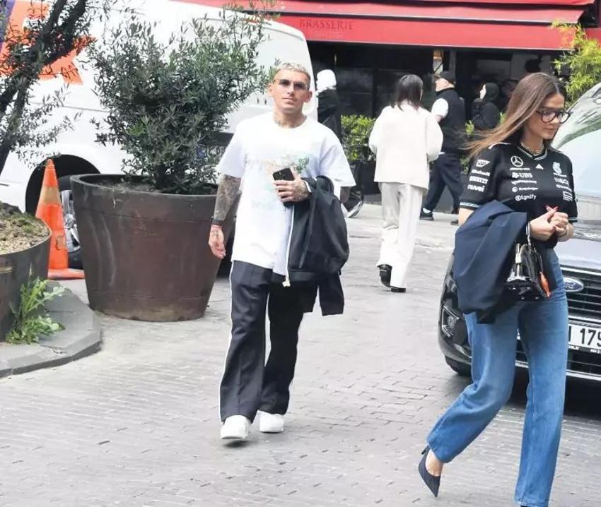 Aşk acısını atlatan Torreira Nişantaşı sokaklarında!