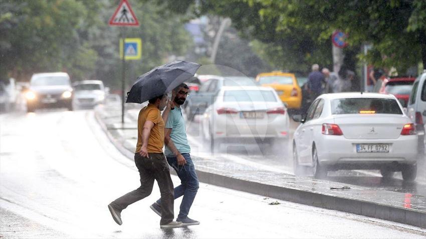 Meteoroloji'den sarı kodlu uyarı! Yurt genelinde gök gürültülü yağmurlar geri dönüyor