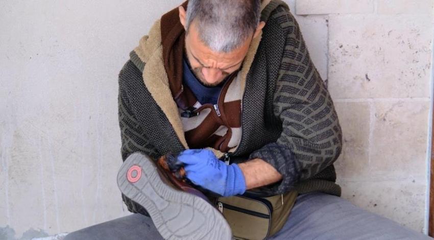 Adana'da çalışma ve yaşam azmi örnek oldu, başkan ona iş yeri yaptırdı