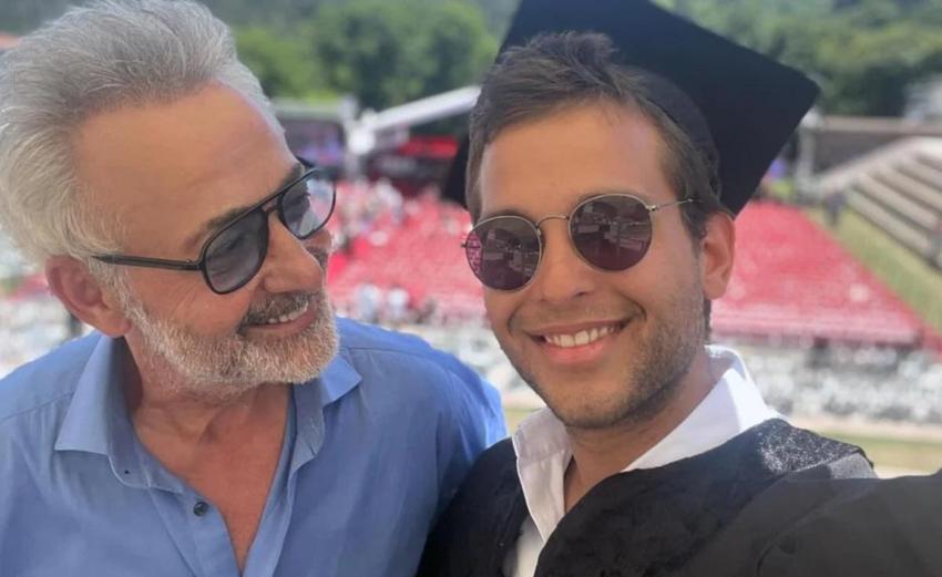 Mehmet Aslantuğ'un oğlu adeta babasının kopyası! Görenler şaşırıyor