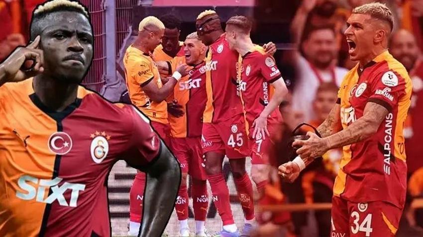 Osimhen rekor kırdı, Galatasaray tarihine geçti! Sivas engeli rahat geçildi