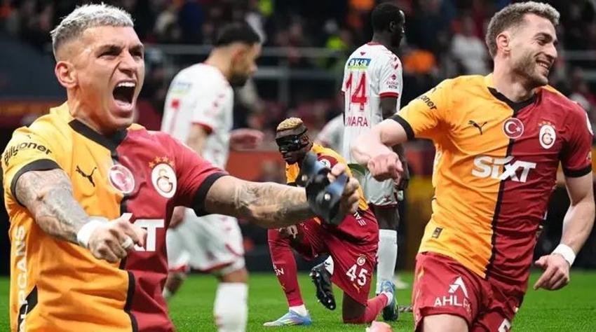 Osimhen rekor kırdı, Galatasaray tarihine geçti! Sivas engeli rahat geçildi
