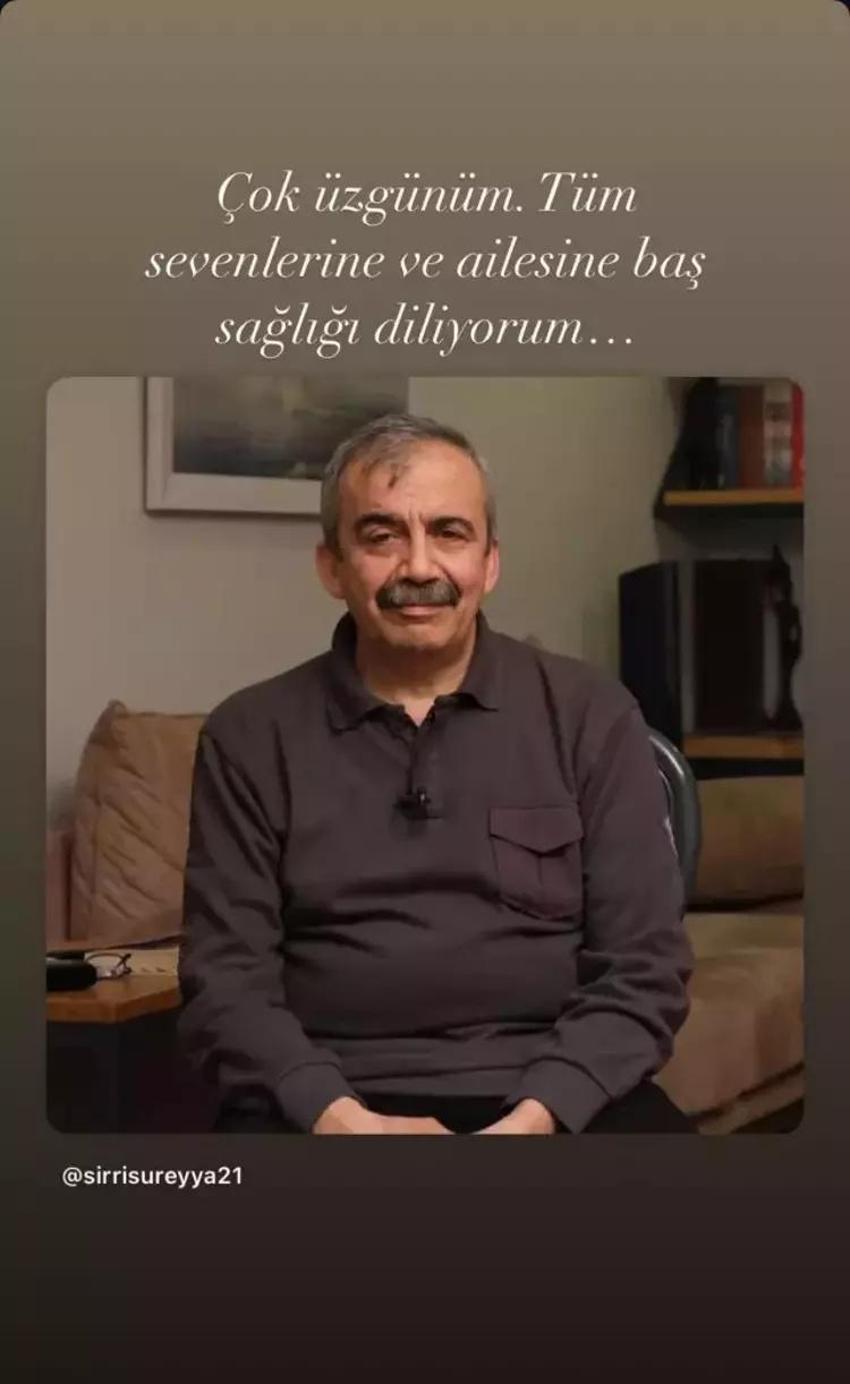 Ünlü isimlerden Sırrı Süreyya Önder'e veda: Çok erken gittin abi