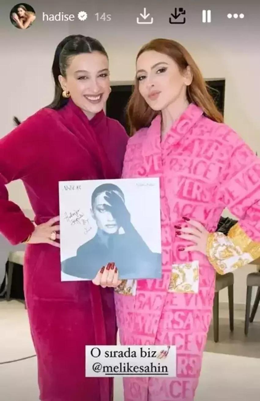 Melike Şahin ve Hadise'nin arası bozuk mu? Fotoğraflı yanıt geldi