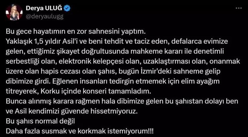 Derya Uluğ'un sahnede eli ayağına dolaştı! Yardım istedi
