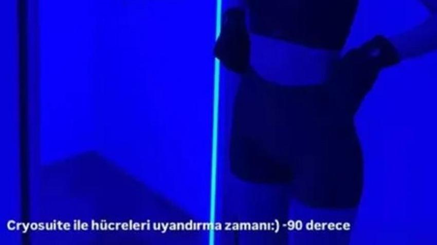 Güzellik uğruna bunu da yaptı! Eksi 90 derecede yeni uygulama