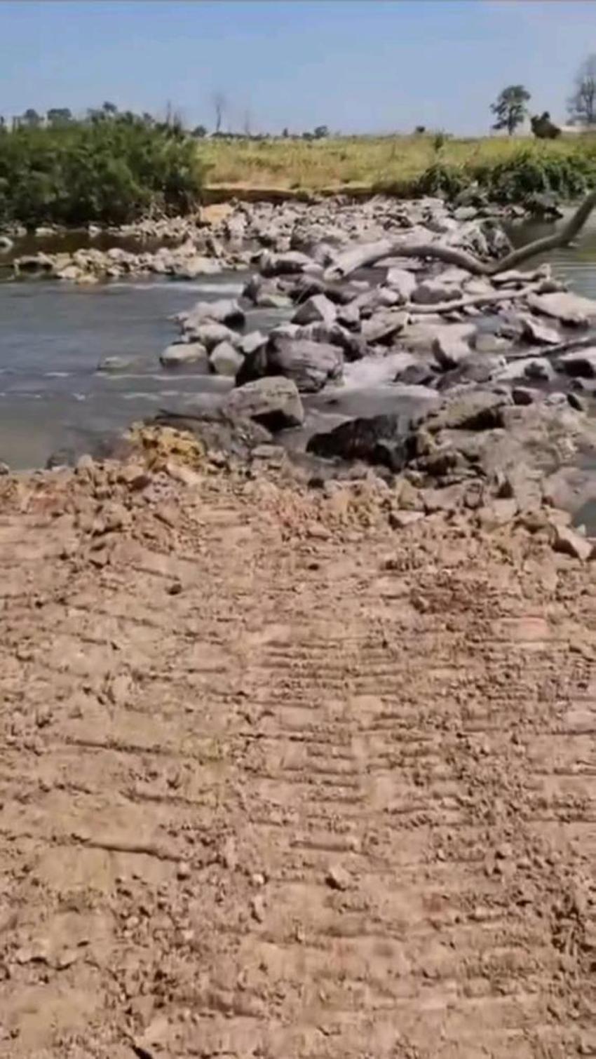Bu yıl erken yapıldı! Meriç Nehri'ne set çekildi