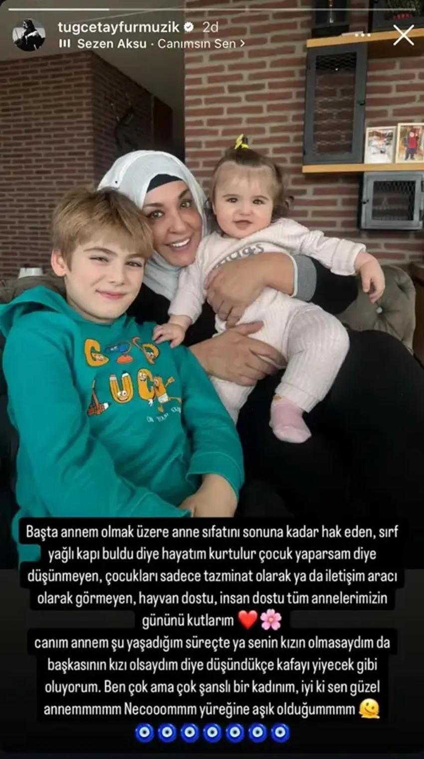 Ünlüler Anneler Günü'nü unutmadı! Tuğçe Tayfur bugün de lafını esirgemedi