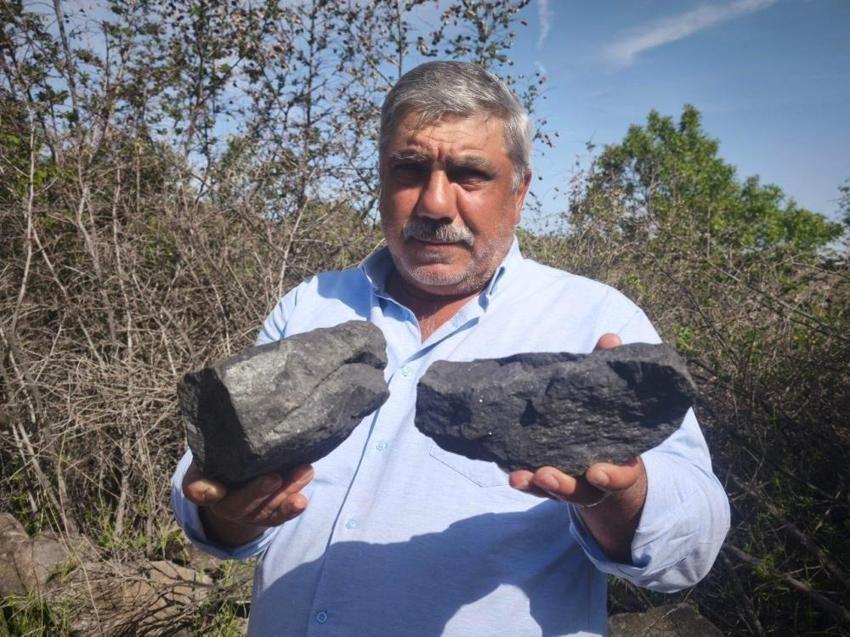 Tarlasına parça parça 20 kilo düştü! Anneler Günü hediyesi gökten indi